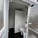 Combo Restroom with Toilet and Shower May Show Optional Features. Features and Options Subject to Change Without Notice.