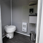 Century EAU+2 Smaller Bathroom Stall (Diamond Ice) May Show Optional Features. Features and Options Subject to Change Without Notice.