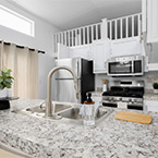 Kitchen May Show Optional Features. Features and Options Subject to Change Without Notice.