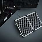 Solar Panel Prep (Std. all models) The Zamp 40
amp. portable solar panel shown is sold
separately. May Show Optional Features. Features and Options Subject to Change Without Notice.