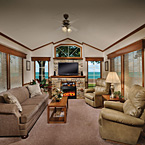 Living Room May Show Optional Features. Features and Options Subject to Change Without Notice.