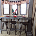 Angle Bay Dinette May Show Optional Features. Features and Options Subject to Change Without Notice.