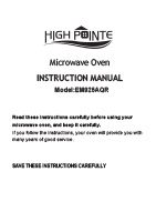 Instruction Manual Microwave Oven Instruction Manual Microwave Oven
