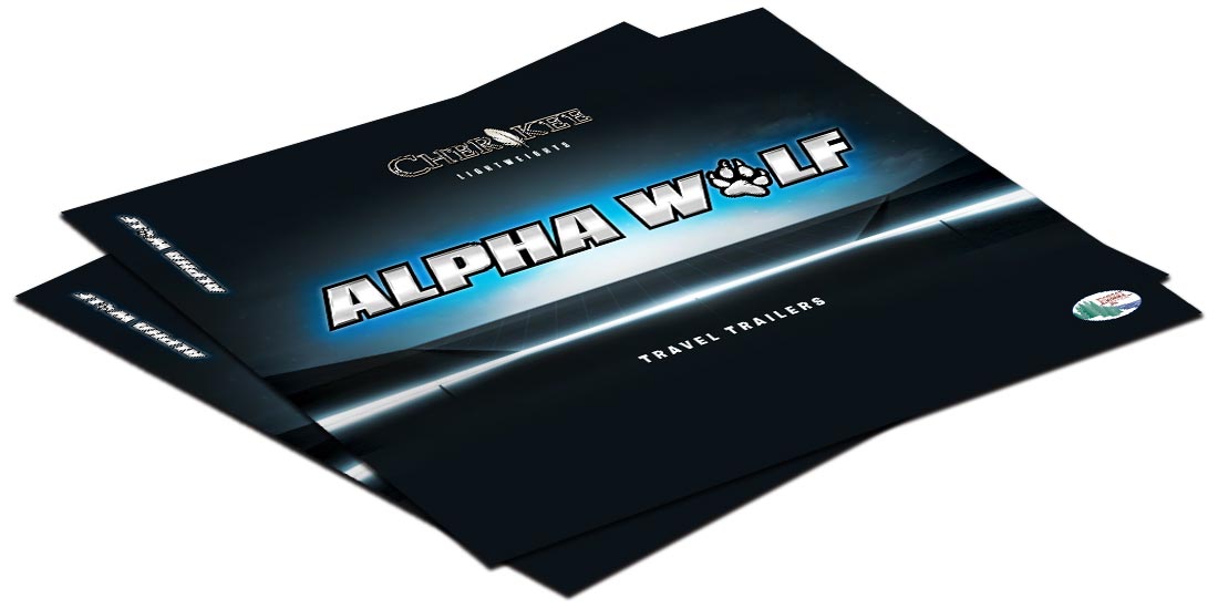 Alpha Wolf Print Brochure
