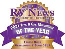 RV News 2021 Type A Gas Motorhome of the Year - Georgetown 7 Series 32J7