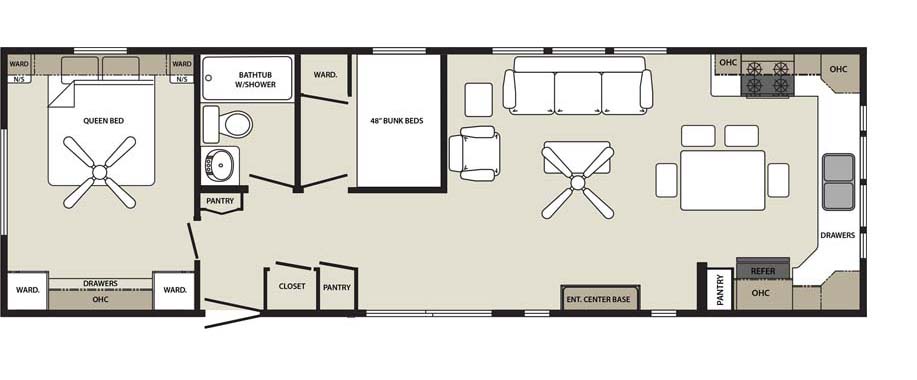 44FKBH-C Floorplan Image