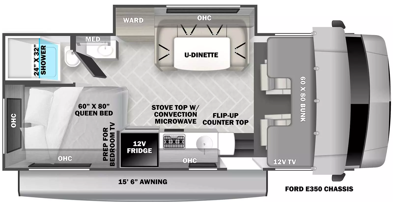 Forester Le 2151SLE Floorplan