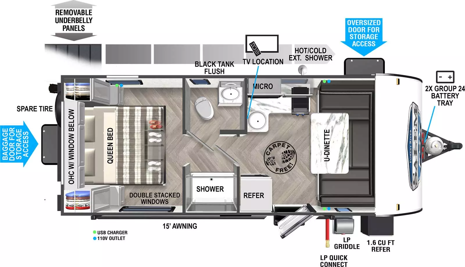 Salem Fsx Southwest 161QK Floorplan