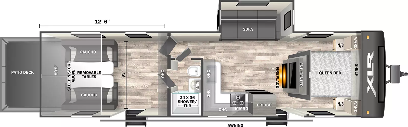 Xlr Hyperlite 3212 Floorplan