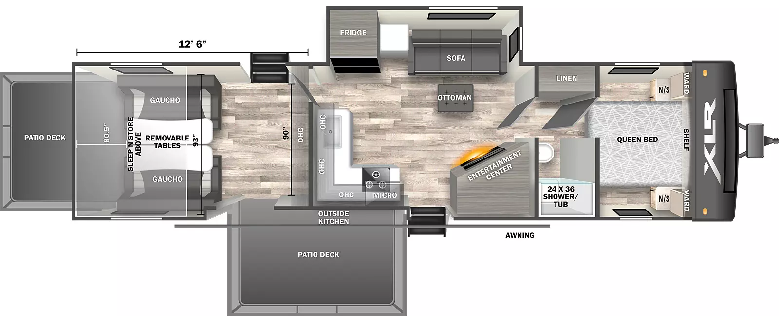 Xlr Hyperlite 3412 Floorplan