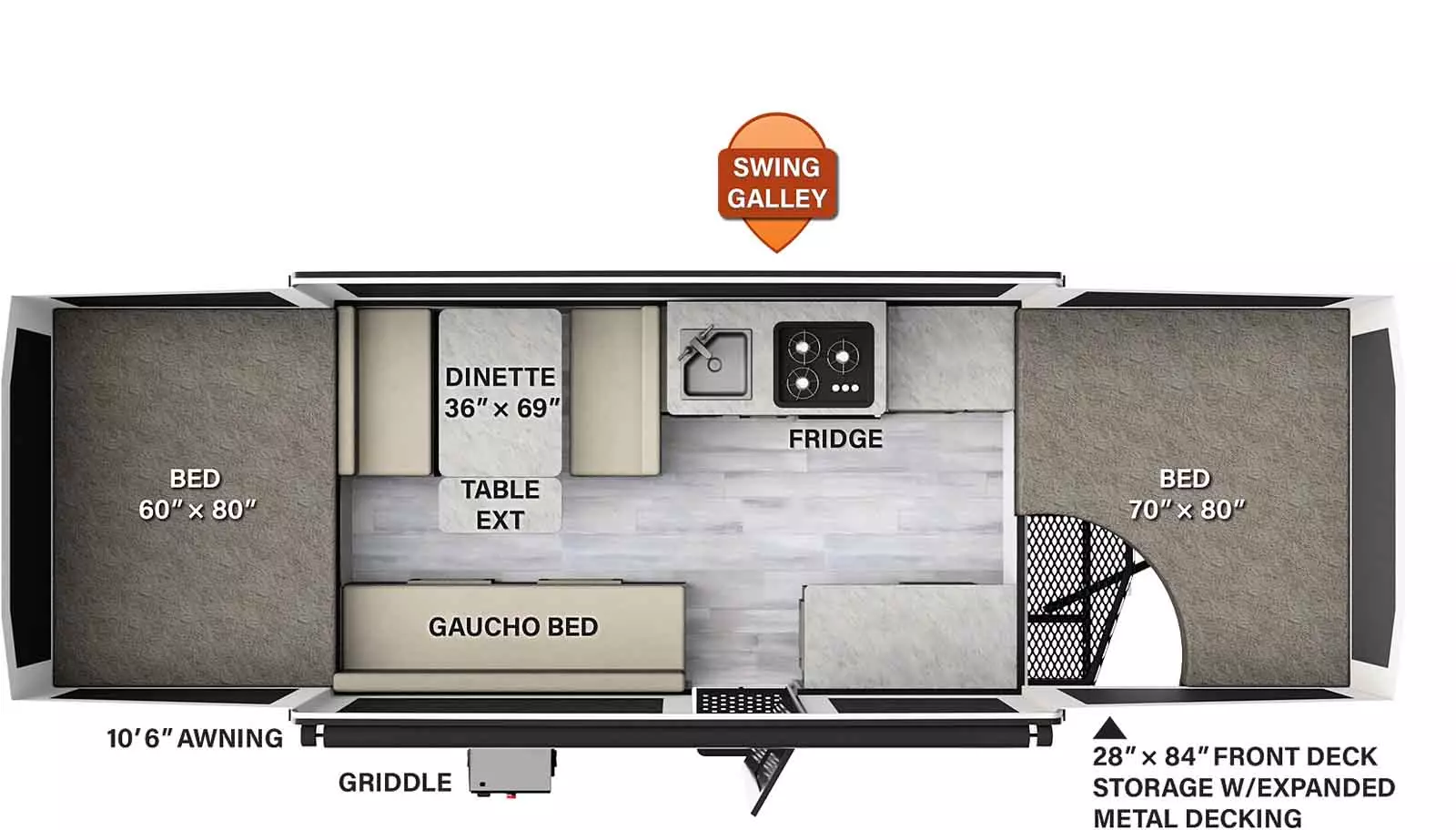 228BHSE Floorplan Image