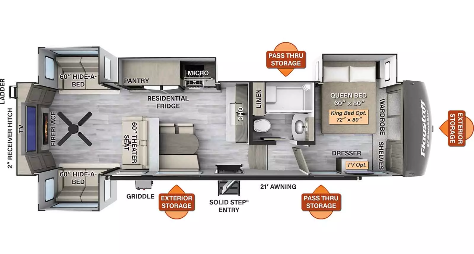 529RLBS Floorplan Image