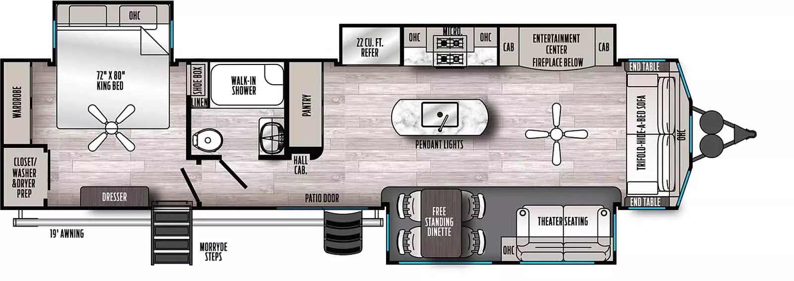 401FLX Floorplan Image