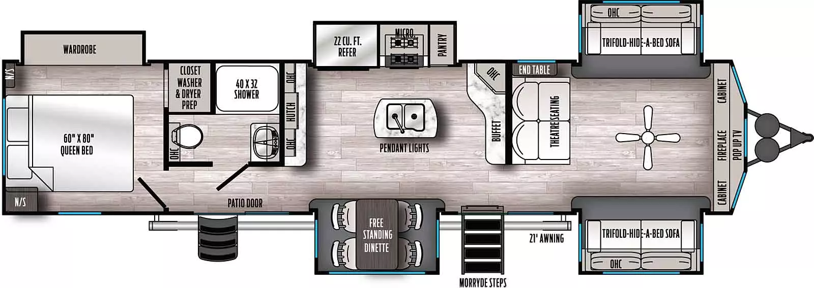 420FL Floorplan Image