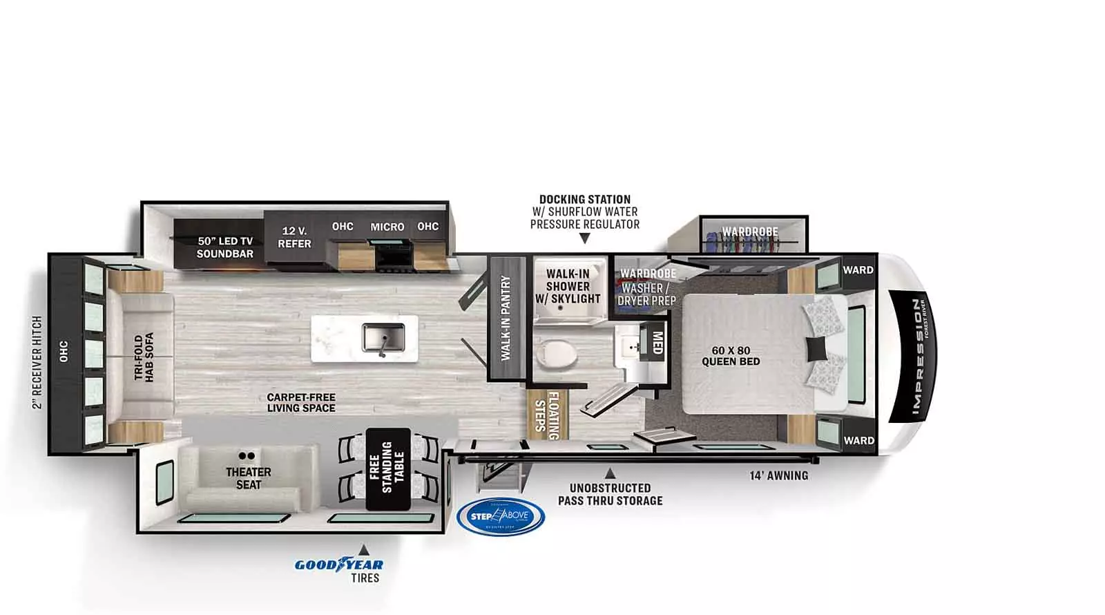 280RL Floorplan Image