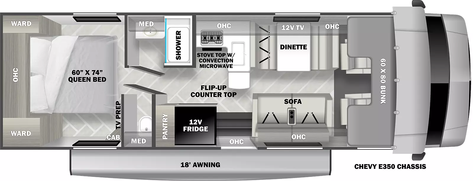 Forester Le 2951LE Floorplan