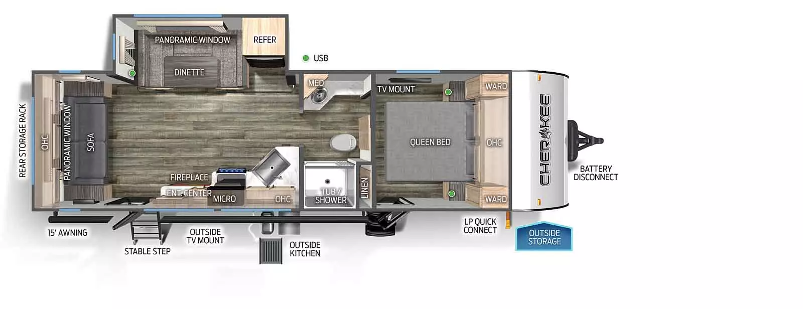 243TR Floorplan Image
