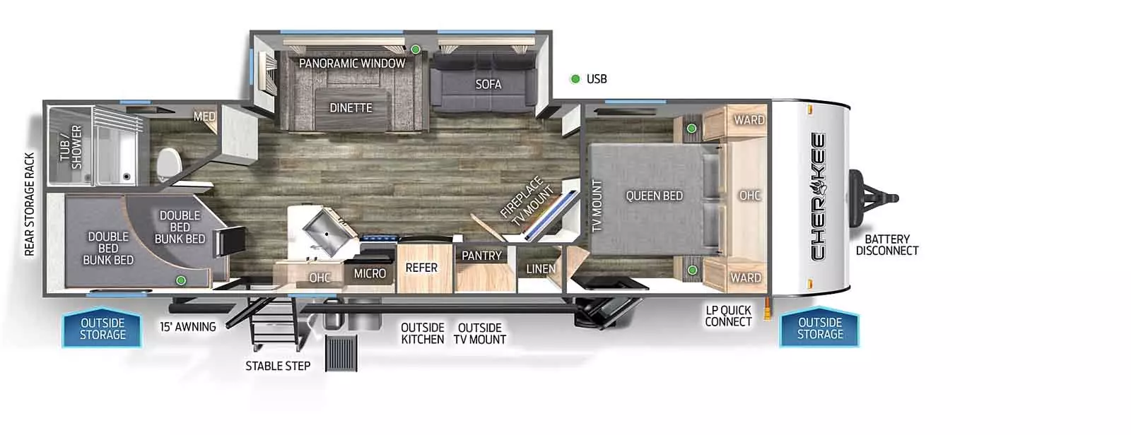 264DBH Floorplan Image