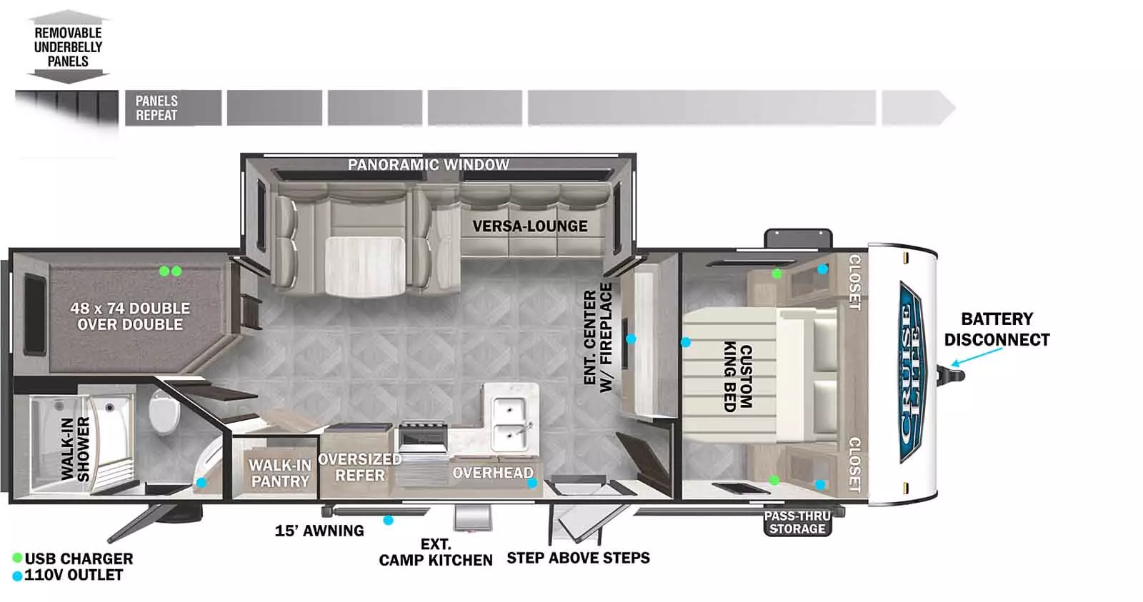 263BHXL Floorplan Image