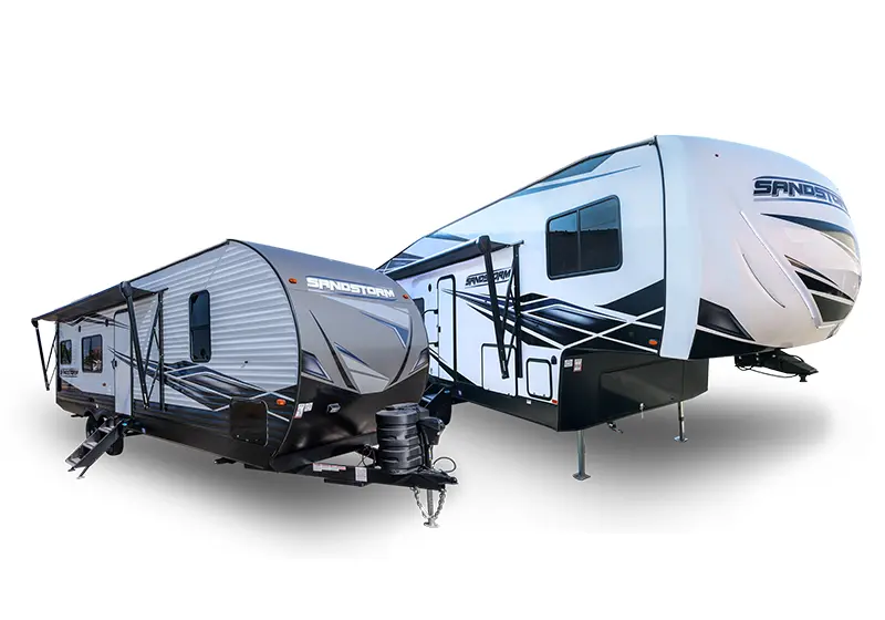 about travel trailers Image of Sandstorm RV