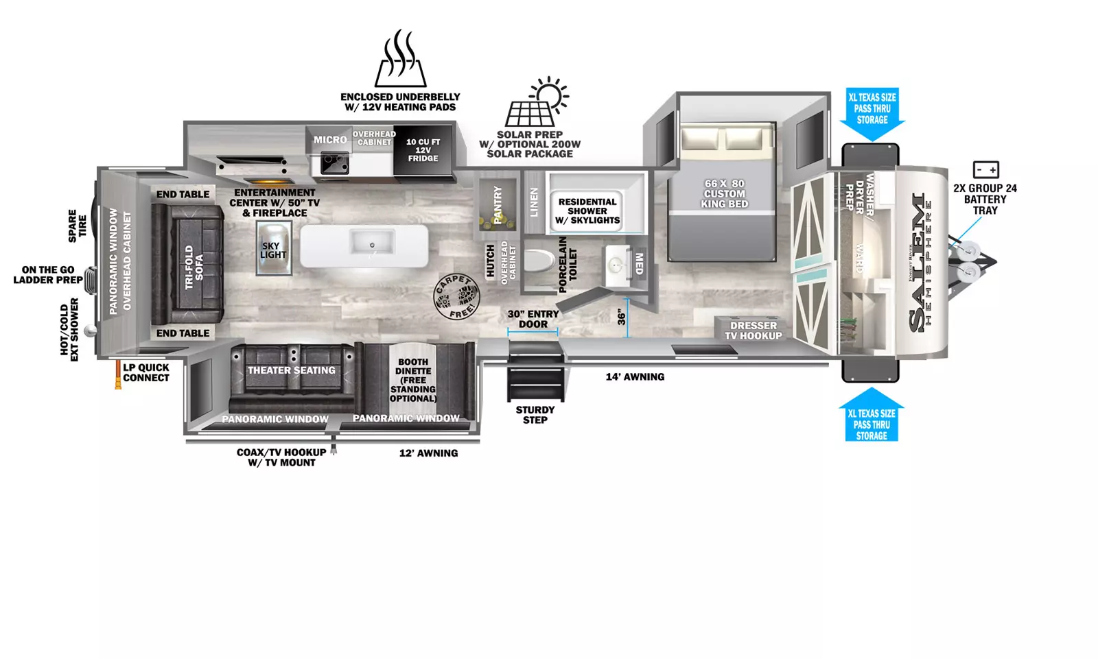 308RL Floorplan Image