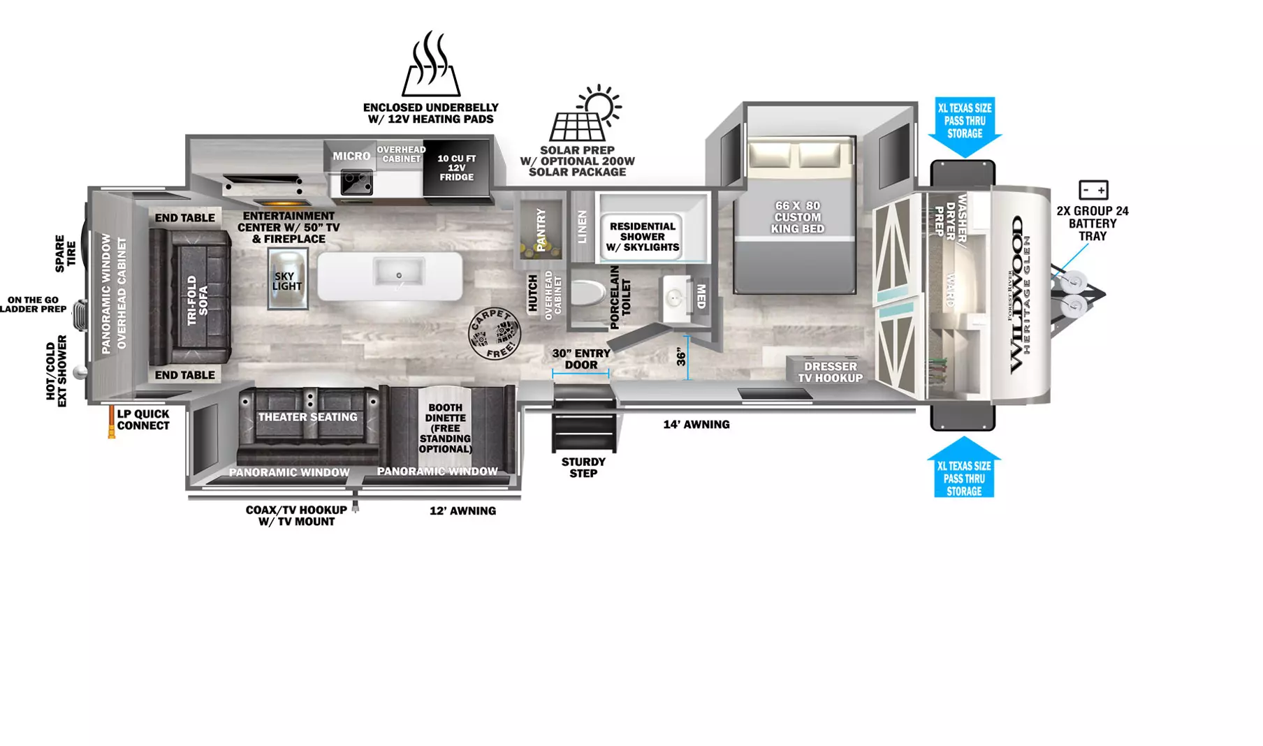 308RL Floorplan Image