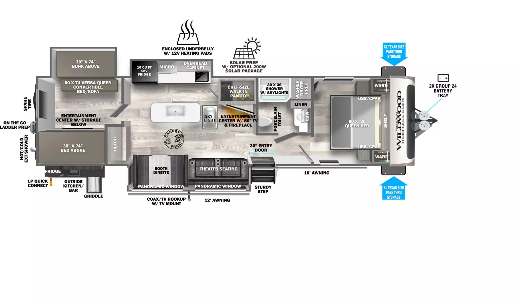 310BHI Floorplan Image