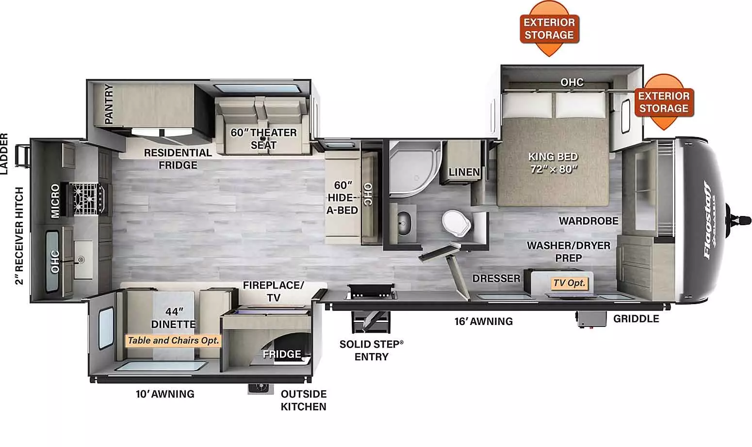 832RKSB Floorplan Image