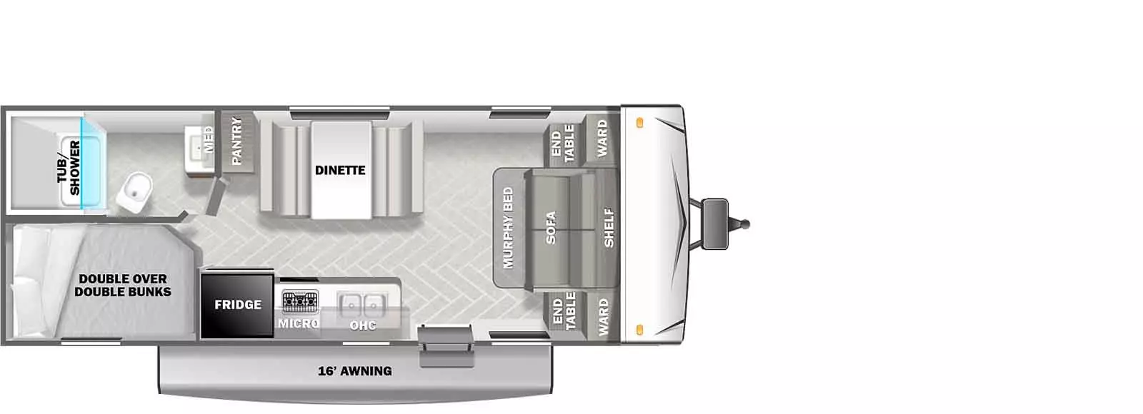 2260BHX Floorplan Image