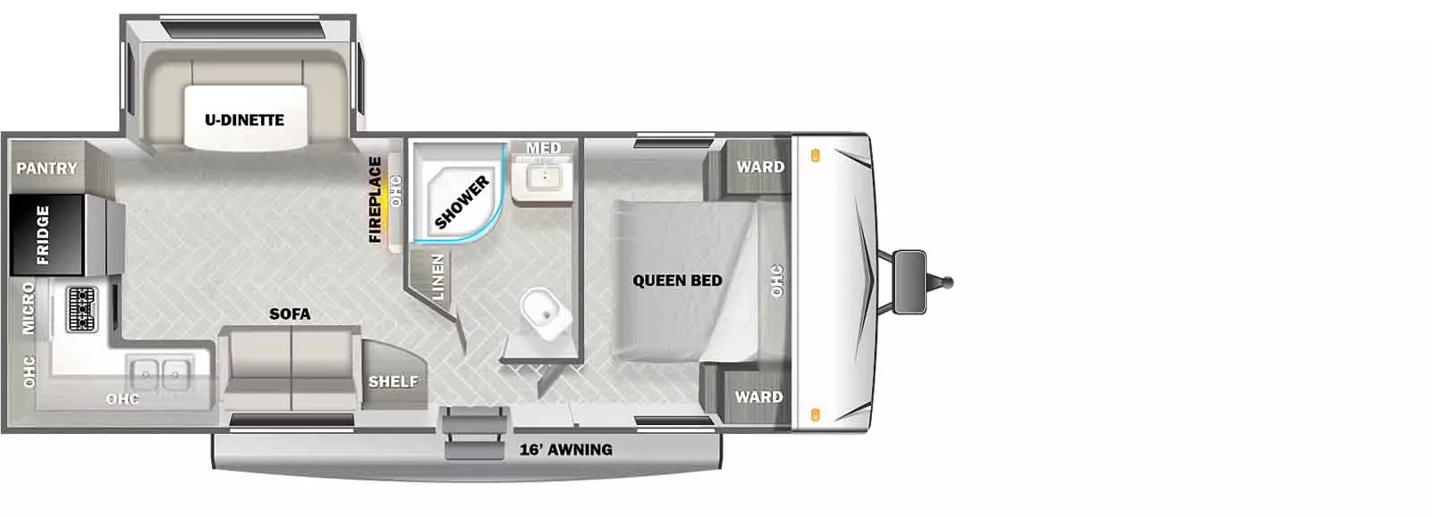 2460RKX Floorplan Image