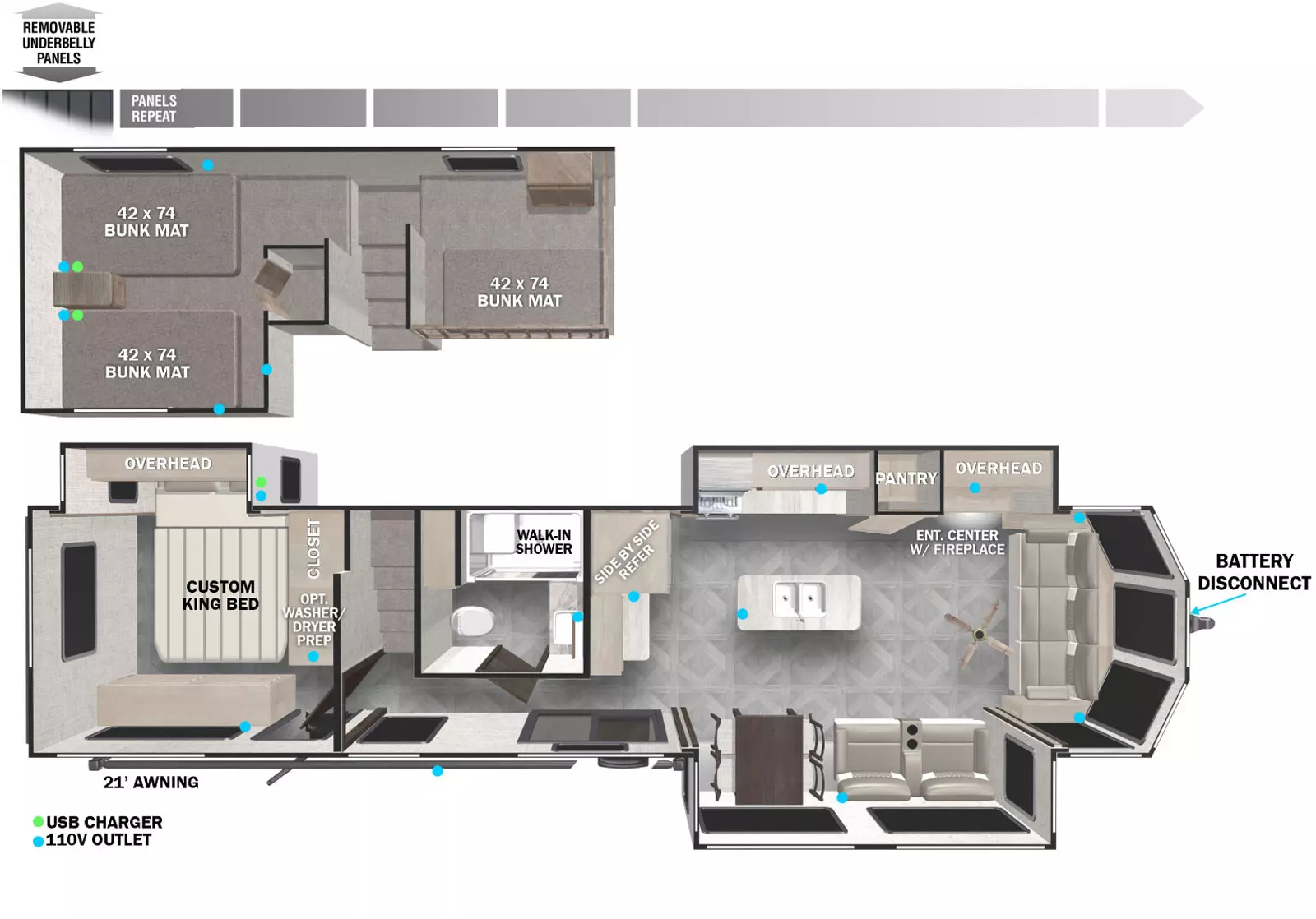 42FLDL Floorplan Image