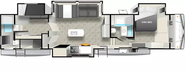 353BHLW Floorplan Image
