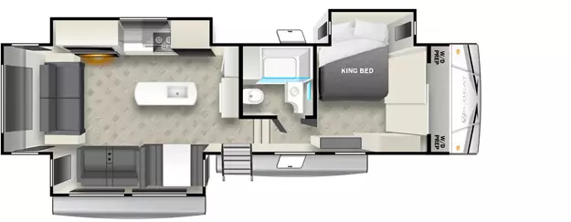 290RLW Floorplan Image