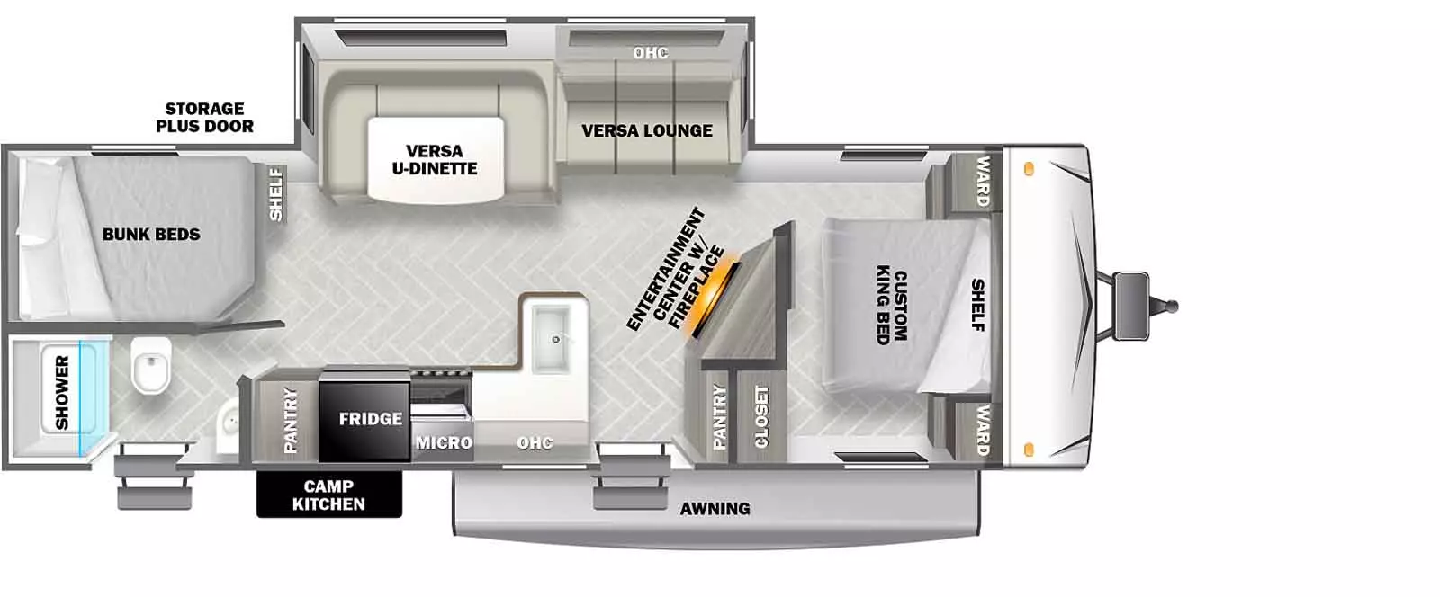 T26DBUD Floorplan Image