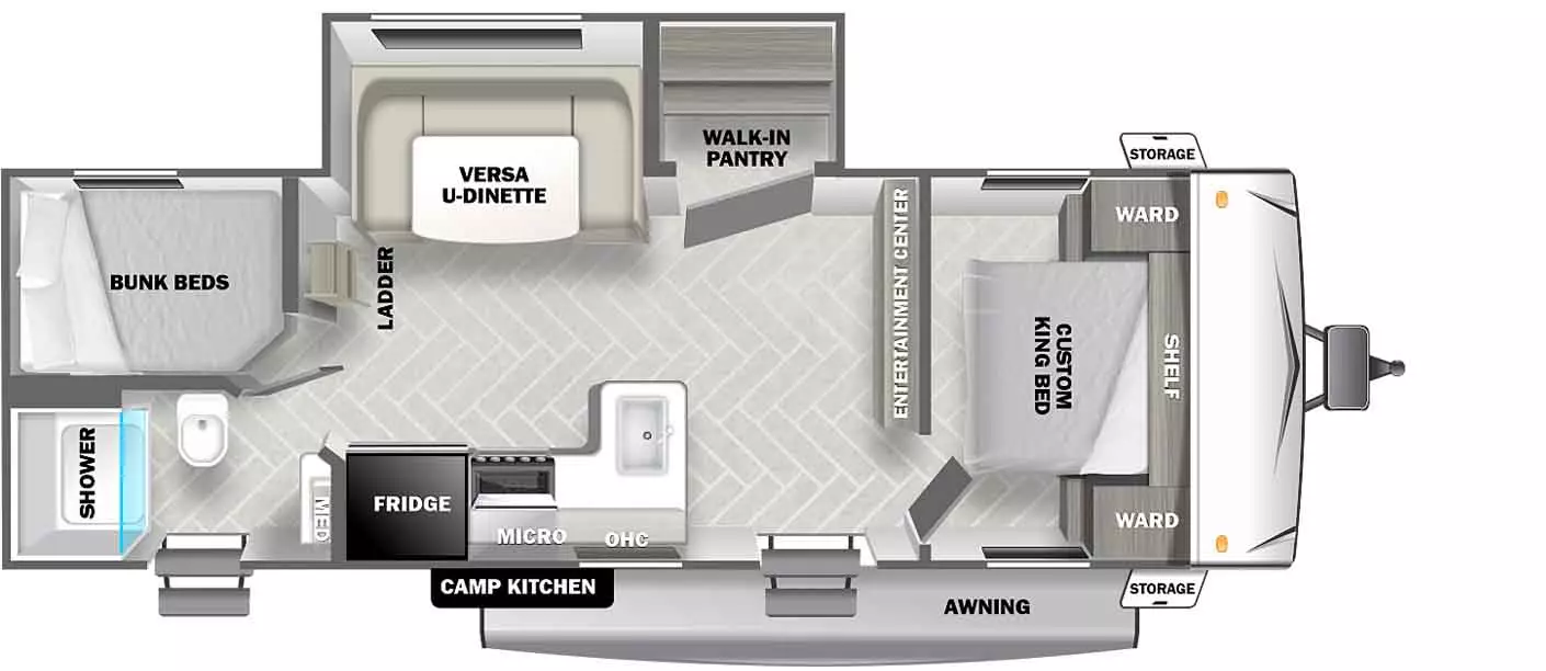 T242BHXL Floorplan Image