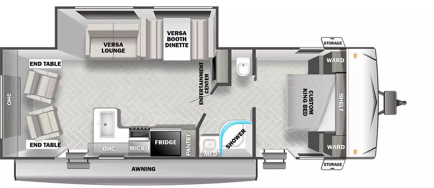 T254RLXL Floorplan Image