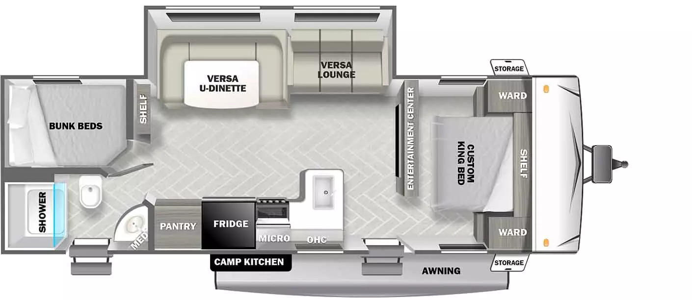 T263BHXL Floorplan Image