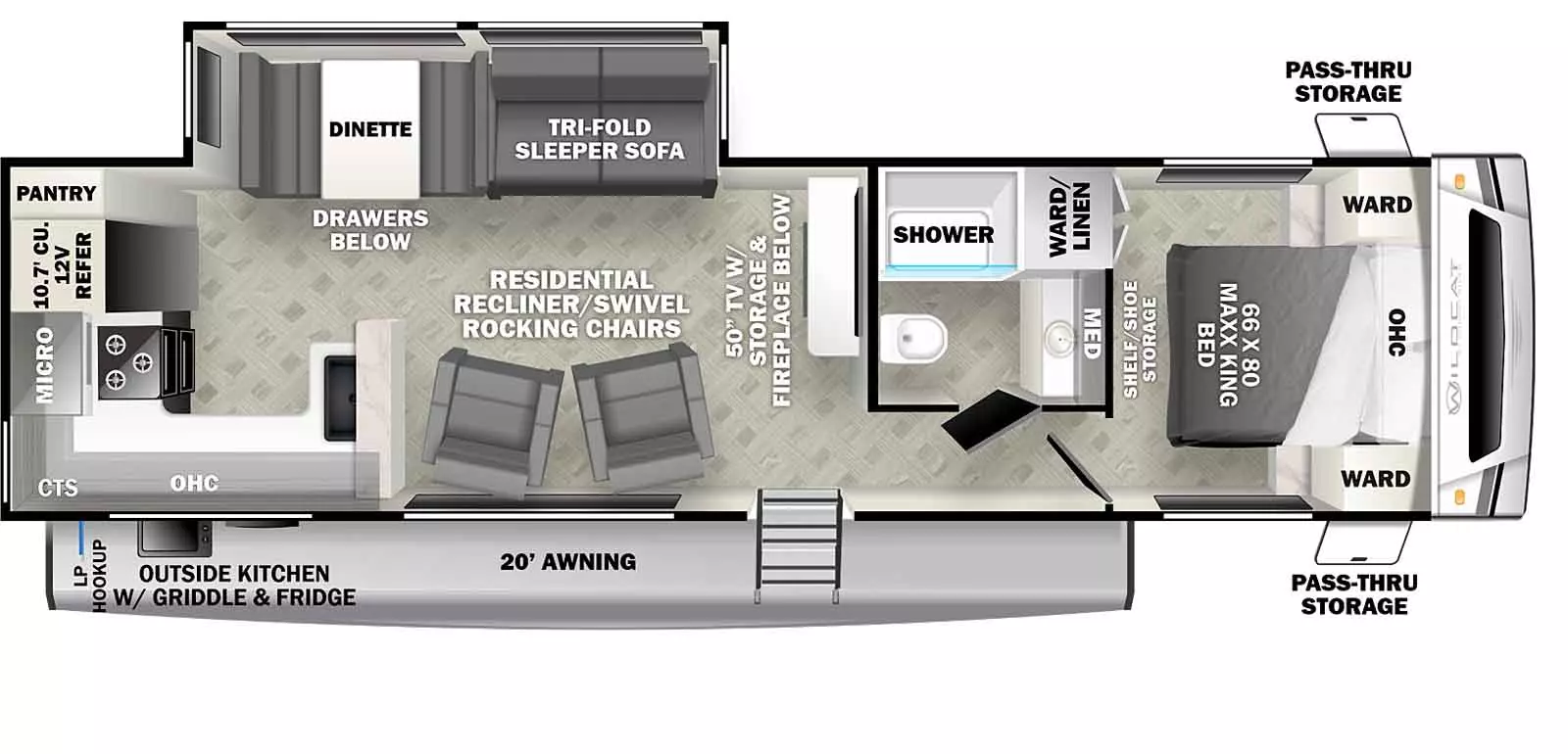 282RKX Floorplan Image