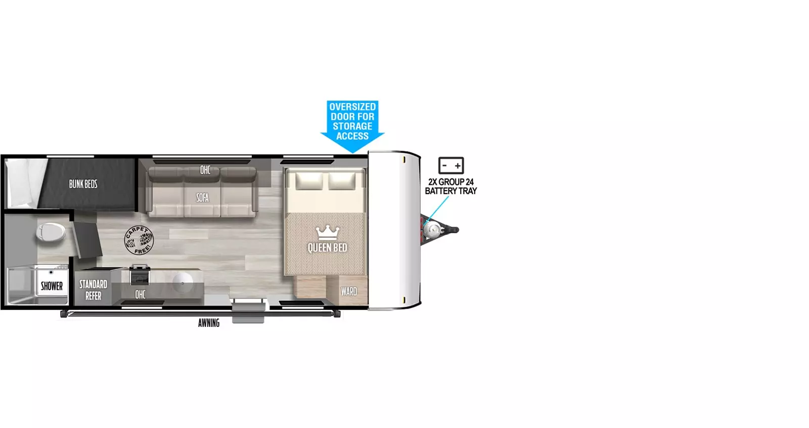 174BHLE Floorplan Image