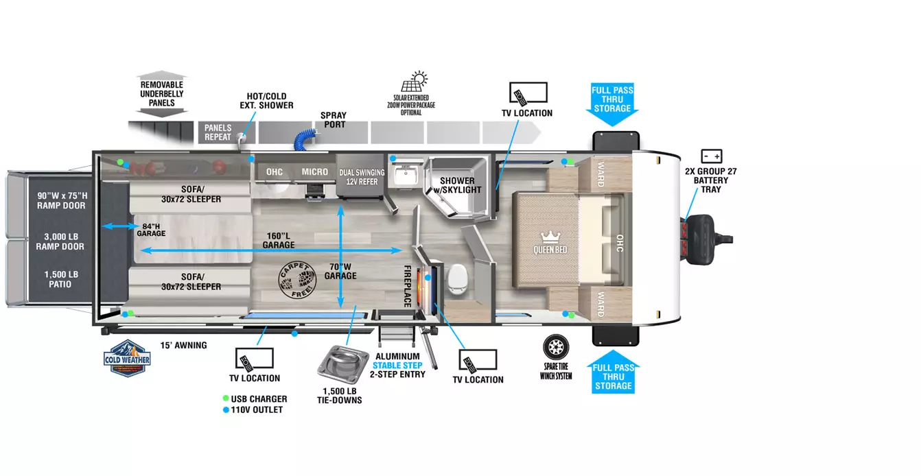 260RTK Floorplan Image
