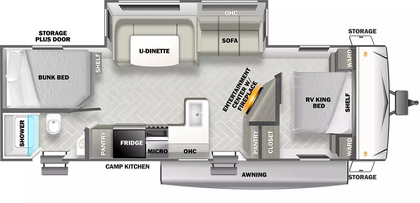 Evo East T2650 - DSO Floorplan