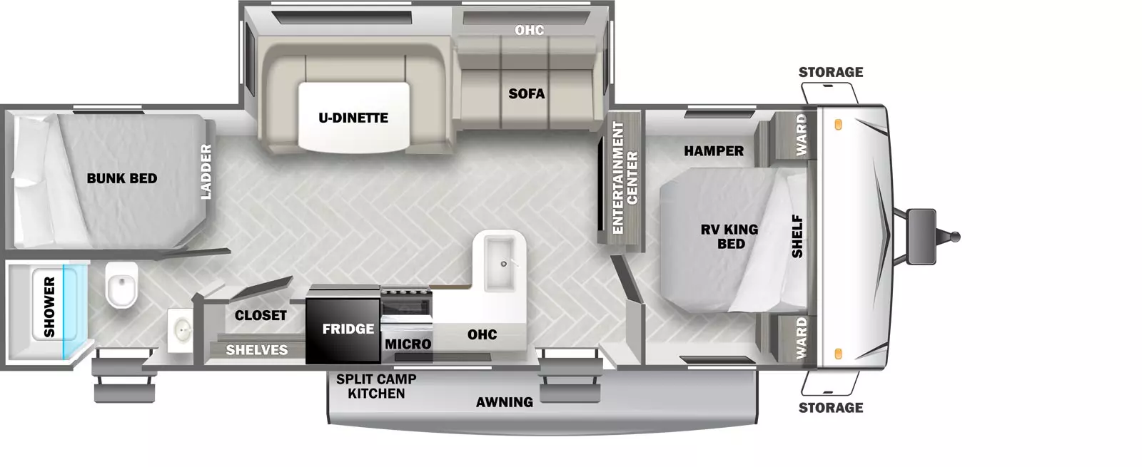T2600BHL - DSO Floorplan Image
