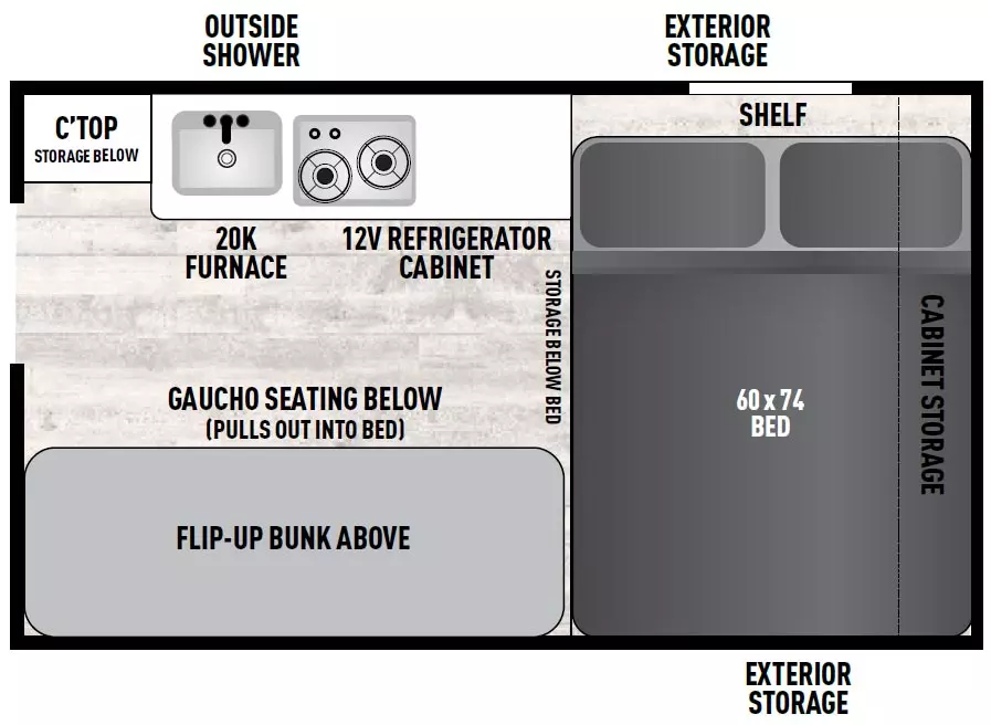 12.0TD XL Floorplan