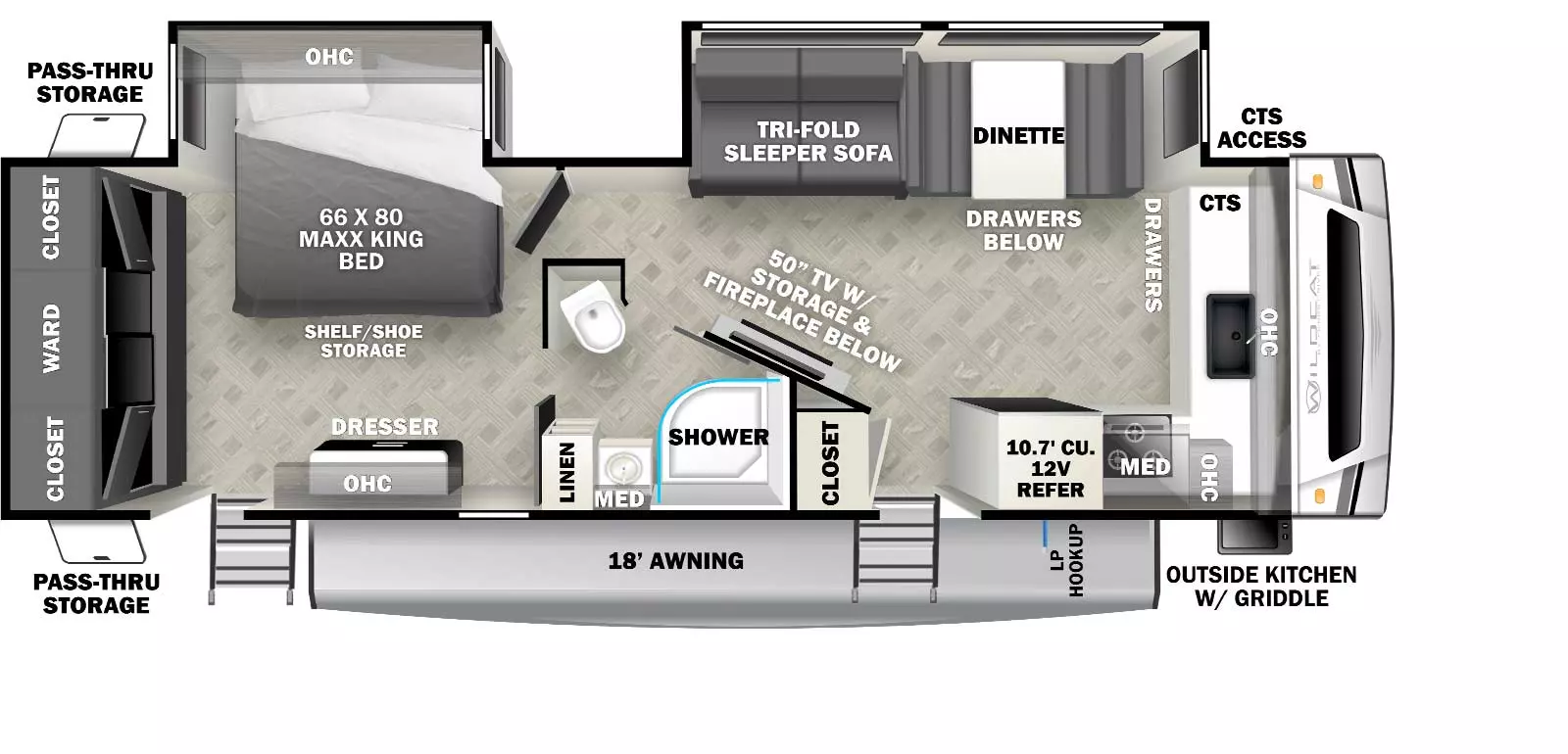 276FKX Floorplan Image