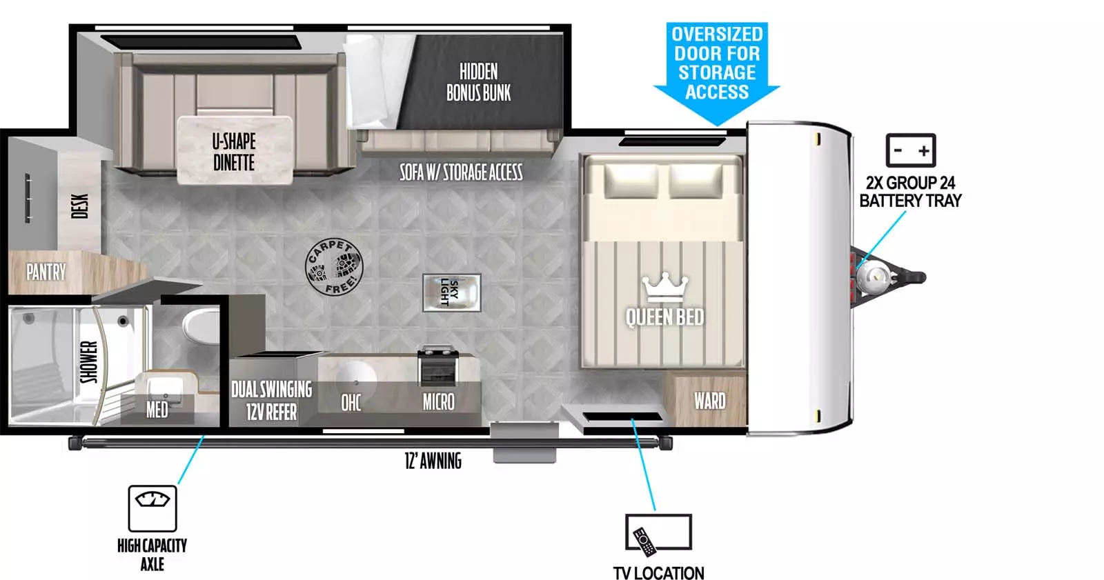 170SS Floorplan Image