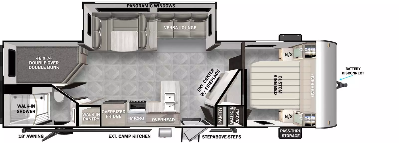 T26DBUD Floorplan Image