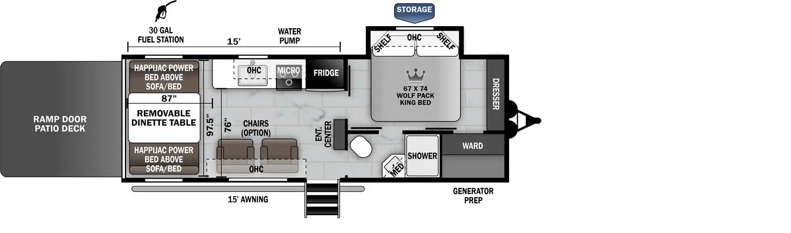 26PACK15 Floorplan Image