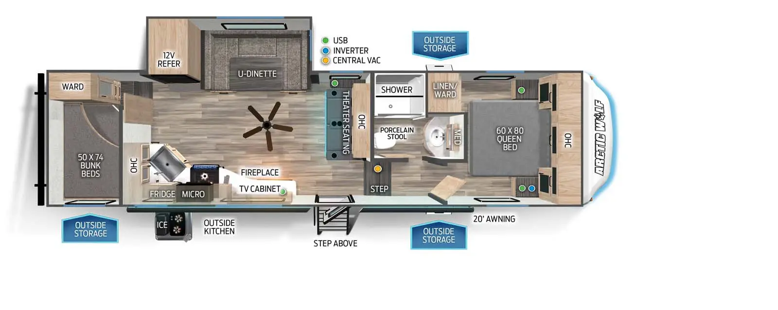 278BHS Floorplan Image