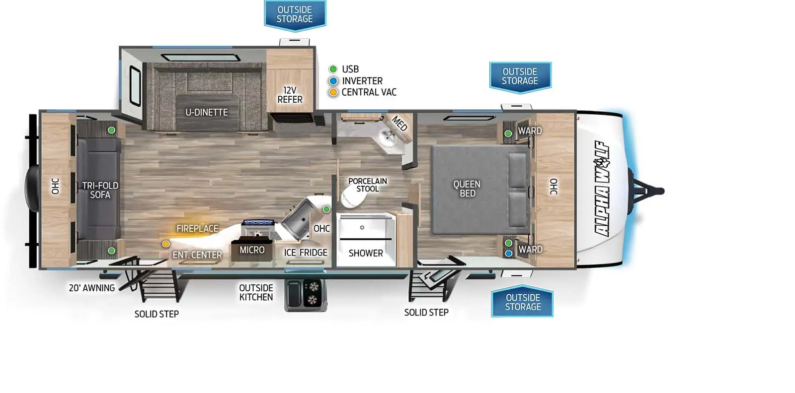 2500RL-L Floorplan Image