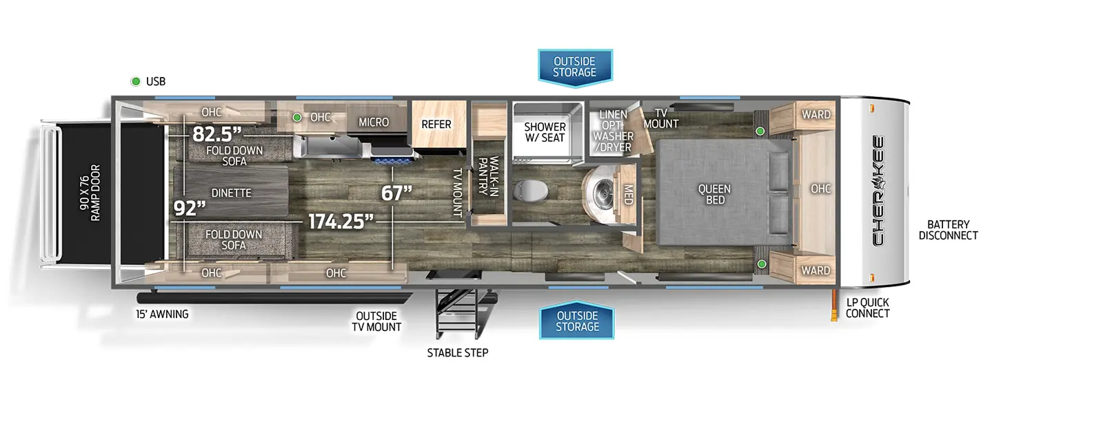 256RRBL Floorplan Image